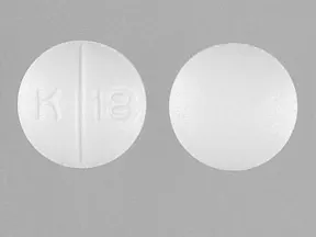 Oxycodone 5 mg (K 18 pill white)