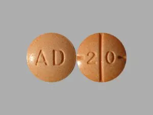 Adderall 20 mg Orange pill