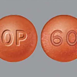 Oxycodone 60 mg (Red OP 60 pill)